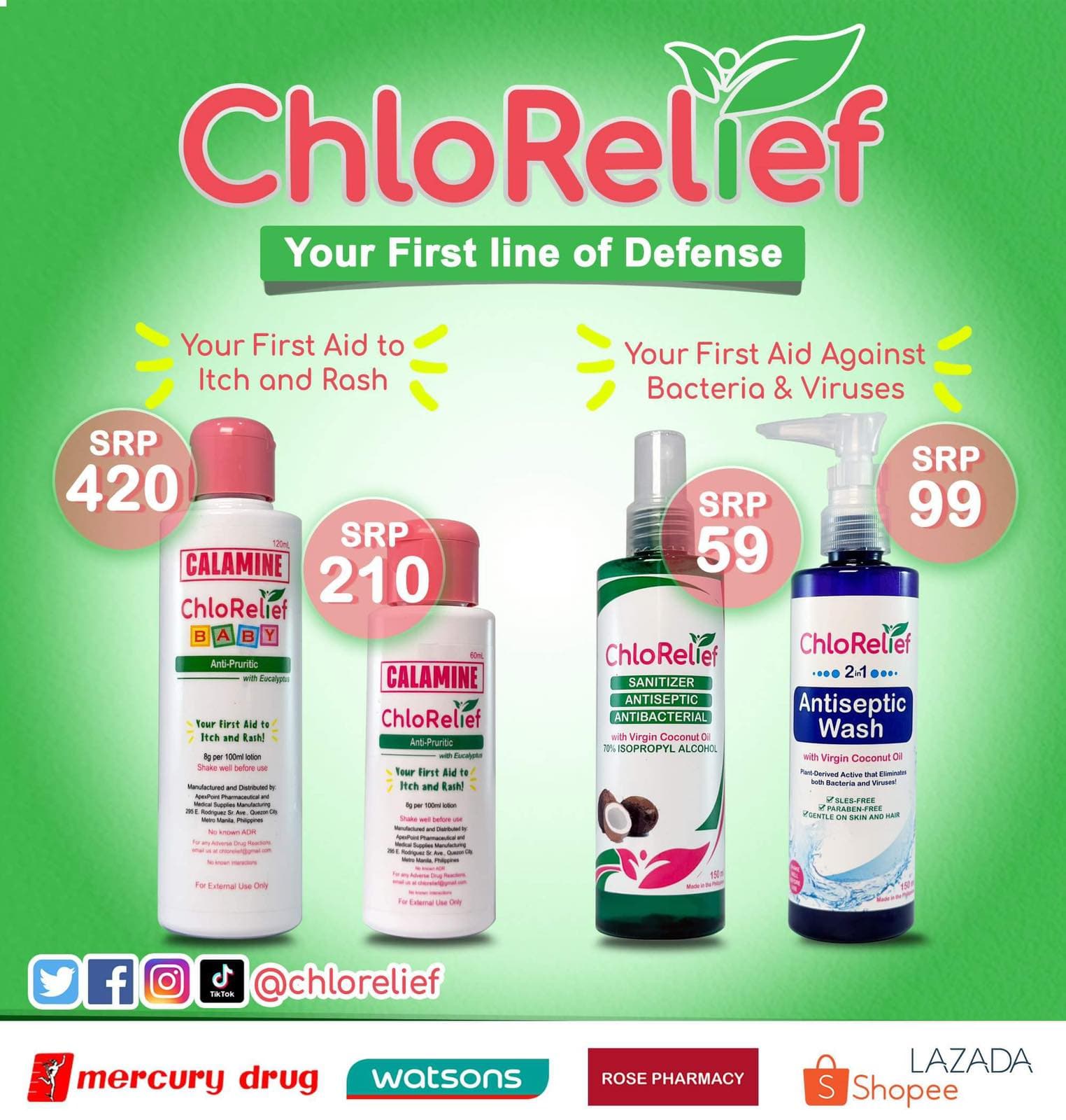 Chlorelief Logo